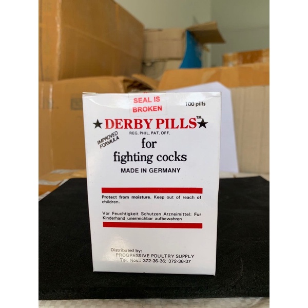 Derby Pill Obat Ayam Philipine -5 strip