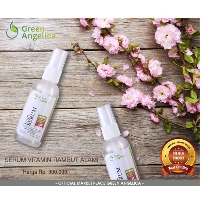 Hair Serum Green Angelica Menumbuhkan dan Menyehatkan Rambut