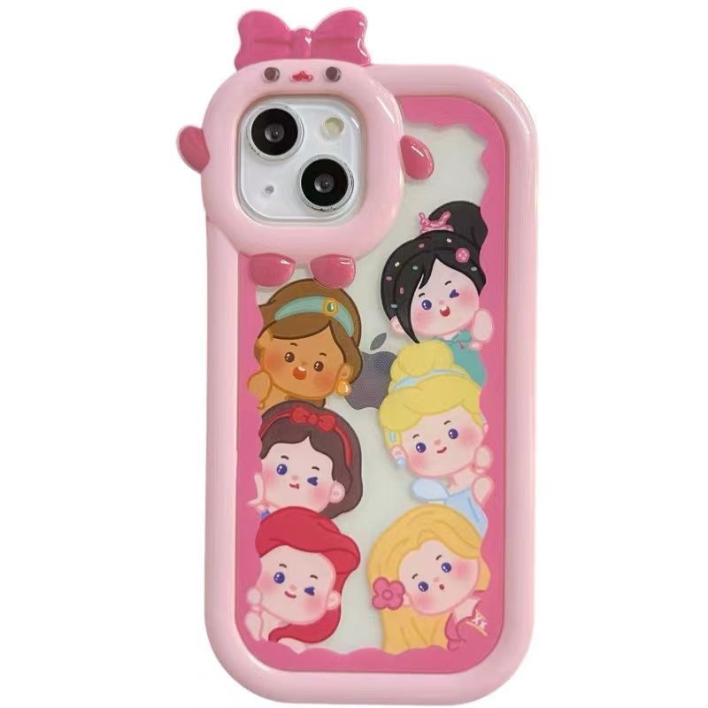 Soft Case Desain Little Monster Untuk iPhone 11 12 Pro Max 13 7 8P