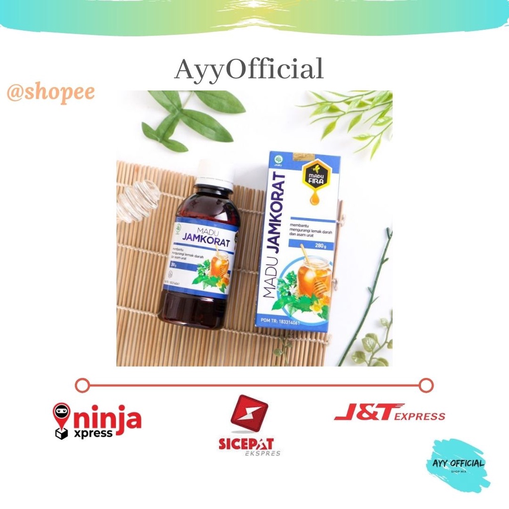 Madu Asam Urat JAMKORAT ORIGINAL - Obat Penurun Kolesterol - Nyeri Sendi - Madu Turun Asam Urat