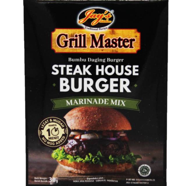 Jay's / Jays  Grill Master marinade mix /Classic Barbecue/hot spicy /chiken / italian / steak burger Jay Jays