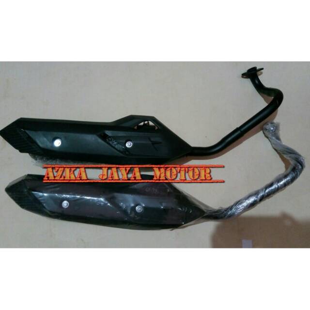 Knalpot Racing Bobokan Honda Vario 150 model Ori + Tutup knalpot