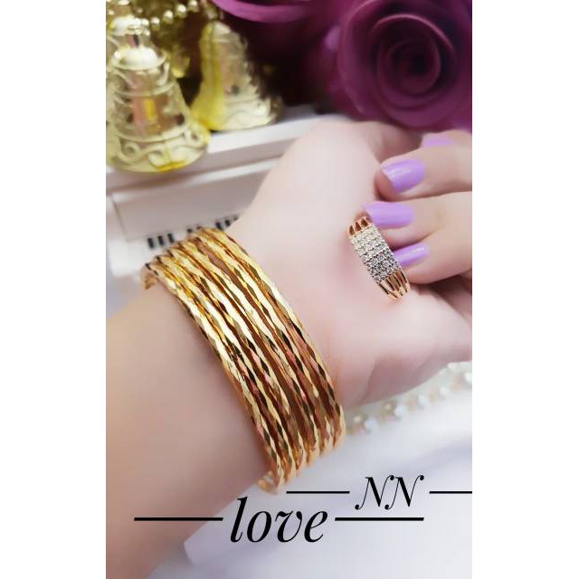 Xuping set perhiasan lapis emas 24k 3108