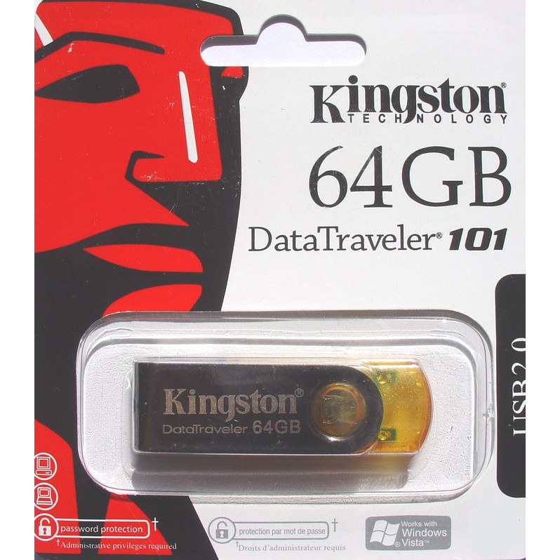 ORIGINAL  Flashdisk Kingston 64GB | Flash Disk | Flash Drive Kingstone 64GB TERLARIS
