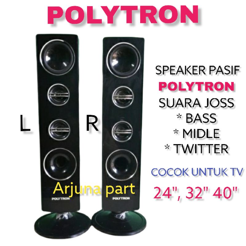 speaker tower tv Polytron 24- 32 / audio tv Polytron 24-32