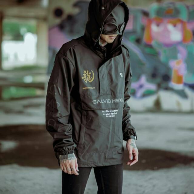 (LIMITED)JAKET CAGOULE GOOGLE SALVIO HEXIA ORIGINAL