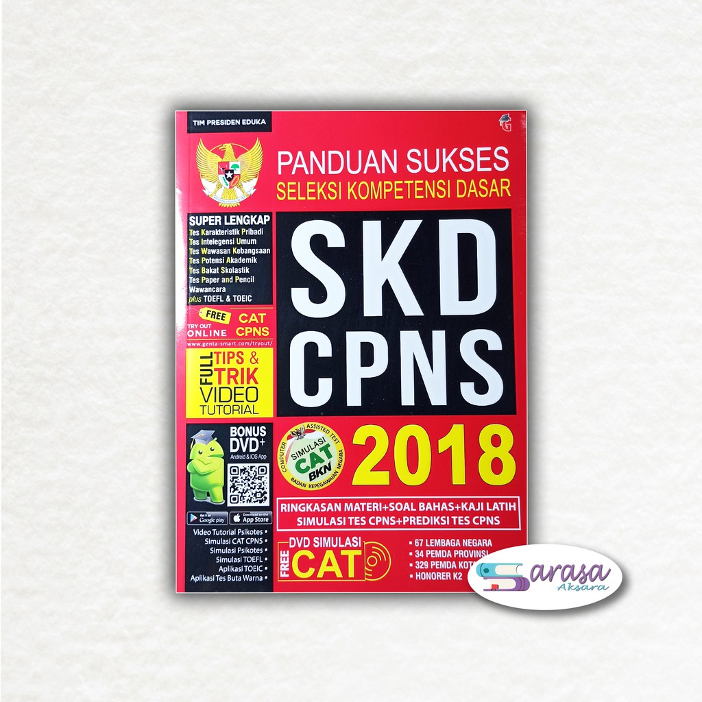 Buku Tes Psikotes Buku Cpns Panduan Sukses Skd Cpns 2018 Shopee Indonesia