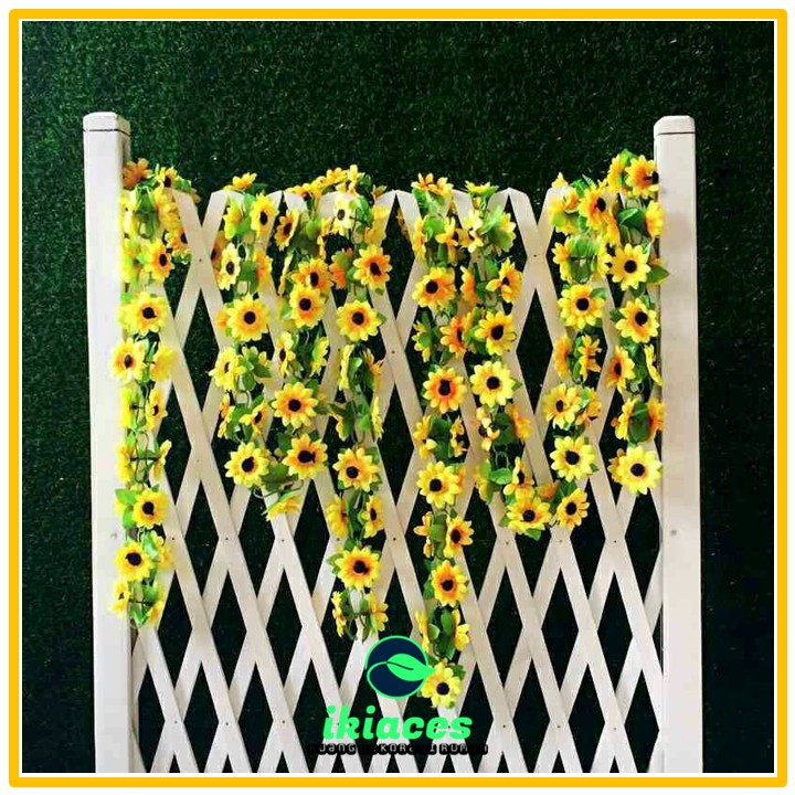 DAUN RAMBAT MATAHARI RAMBAT BUNGA MATAHARI BUNGA PLASTIK BUNGA ARTIFICIAL ARTIFISIAL BUNGA DEKORASI