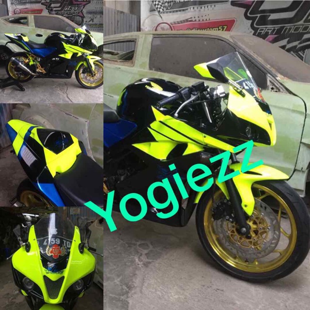 Full modif honda cbr k45a lokal modif cbr 600 kedok buntut cbr 1000 racing look premium