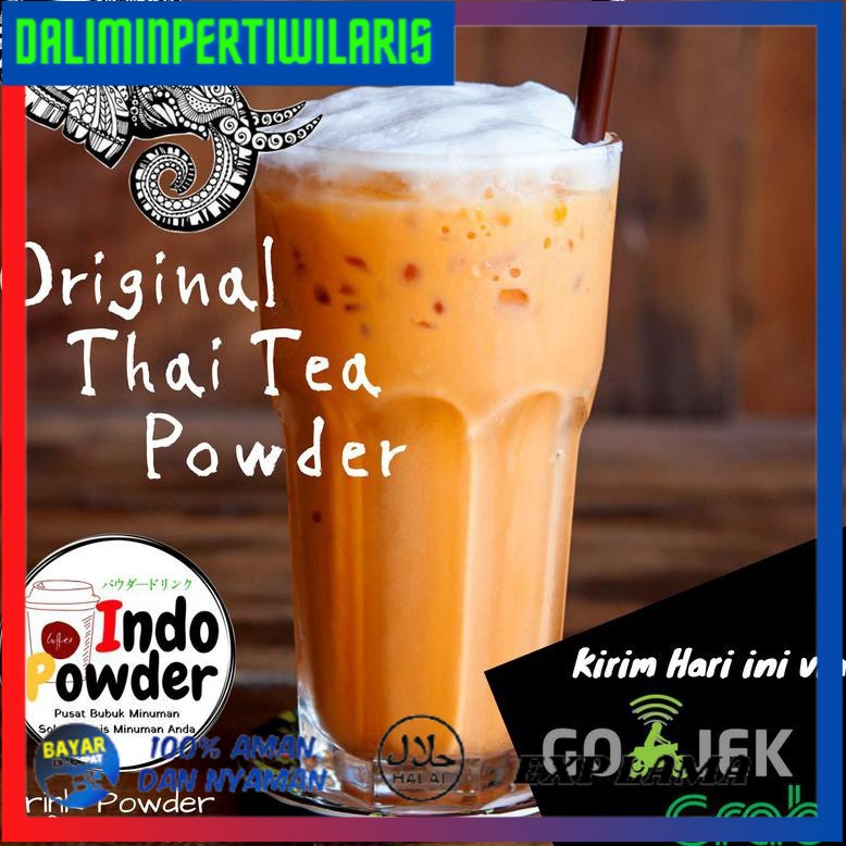 

BISA COD Thai Tea Powder 1 Kg / Bubuk Thai Tea / Bubuk Minuman Thai Tea FREE ONGKIR [Kode 1|Kode