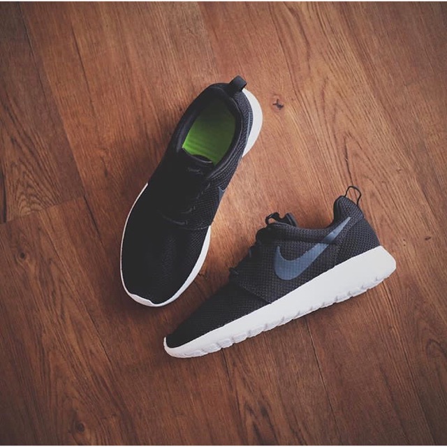 Nike Roshe Run Black Anthracite Sail Original