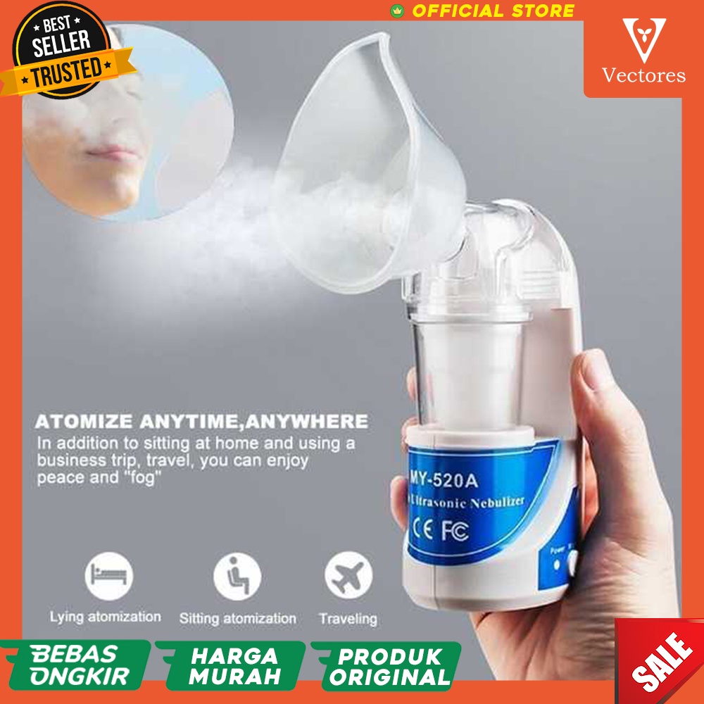 Alat Terapi Pernafasan Pernapasan Ultrasonic Inhale ASLI !