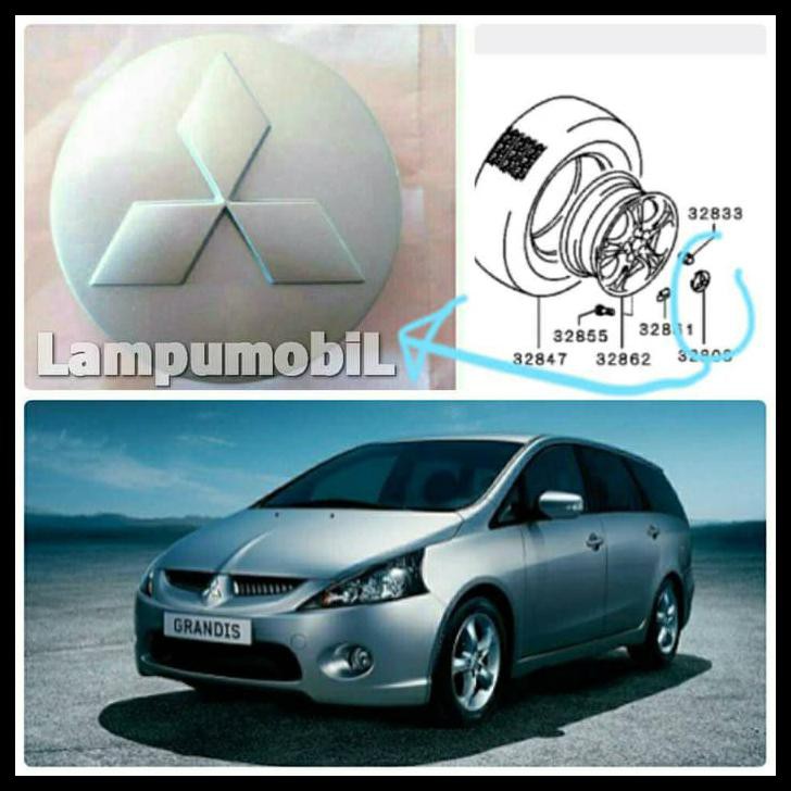 CENTER DOP VELG MITSUBISHI GRANDIS ORIGINAL