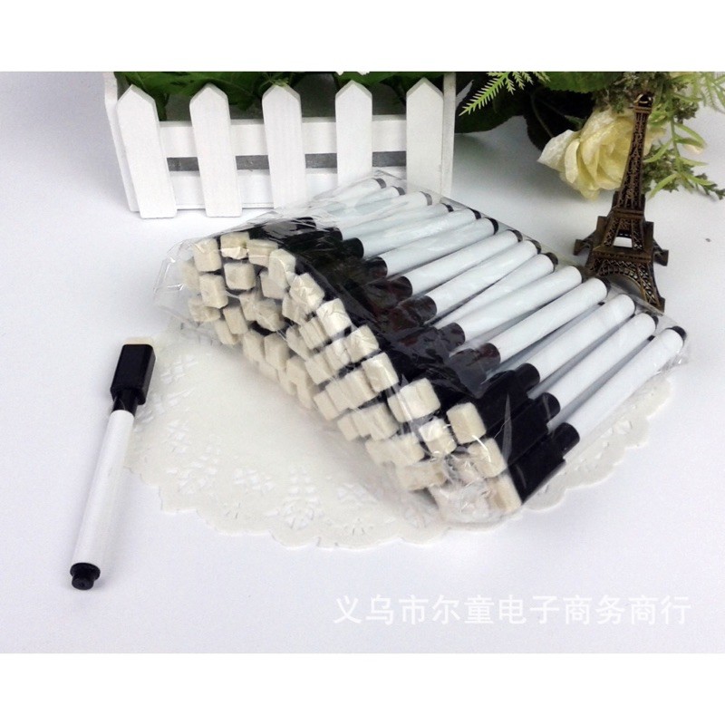 

50pcs spidol wipe clean spidol mini