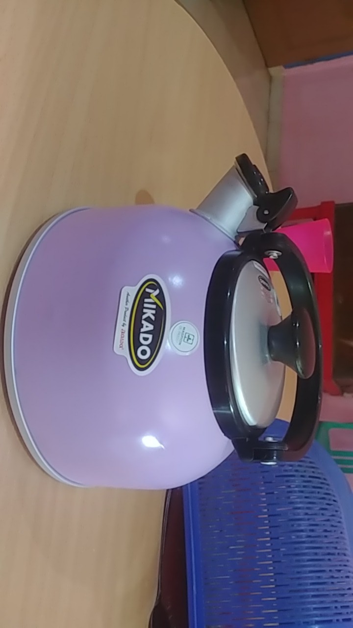 Maspion Alu Teko Air Rigoletto / Teko / Ceret Bunyi Siul Rigoleto Whistling Kettle Anodize 3,5 Liter