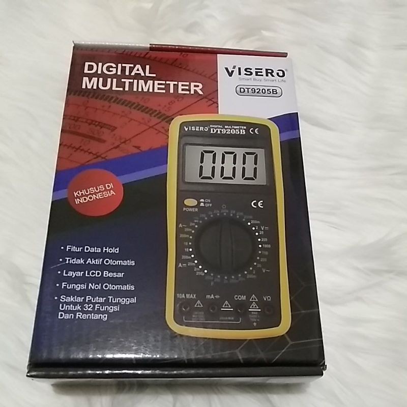 Digital Multitester Visero DT9205B