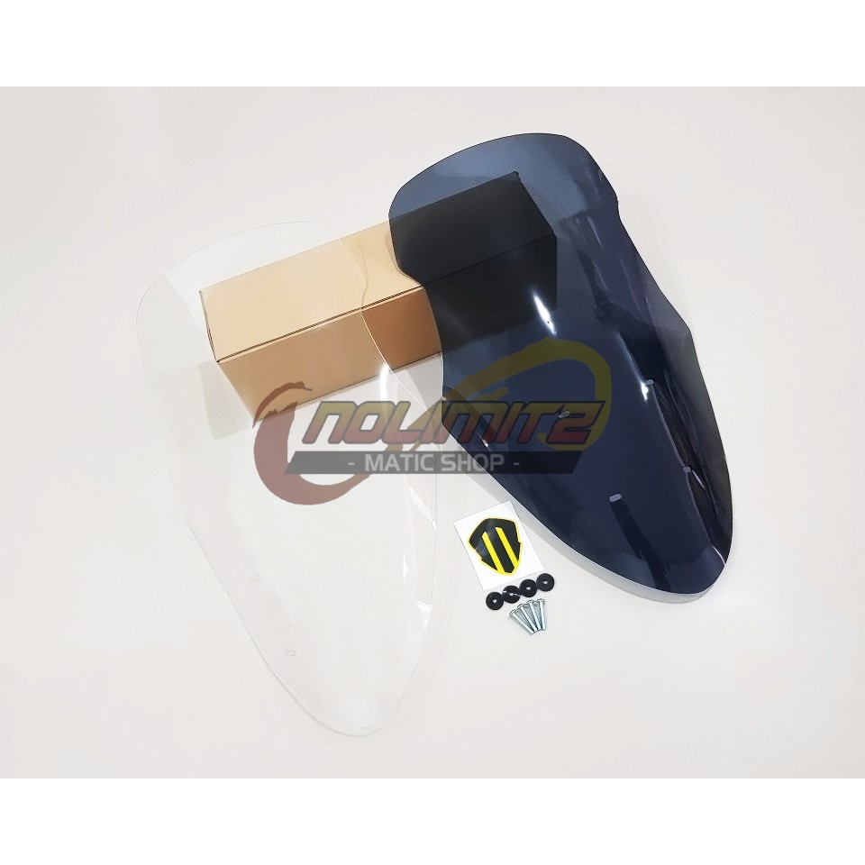 Windshield Visor Tameng Kaca Depan Sectbill Maxshield 60cm Yamaha Lexi 125