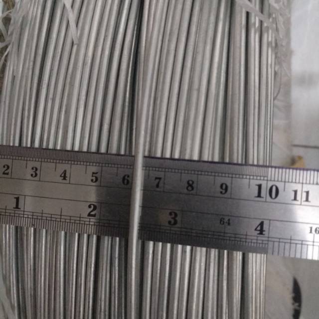 Kawat Galvanis Baja Putih tebal 2mm harga per kg Kawat Galvanis Baja Putih tebal 2mm harga per kg