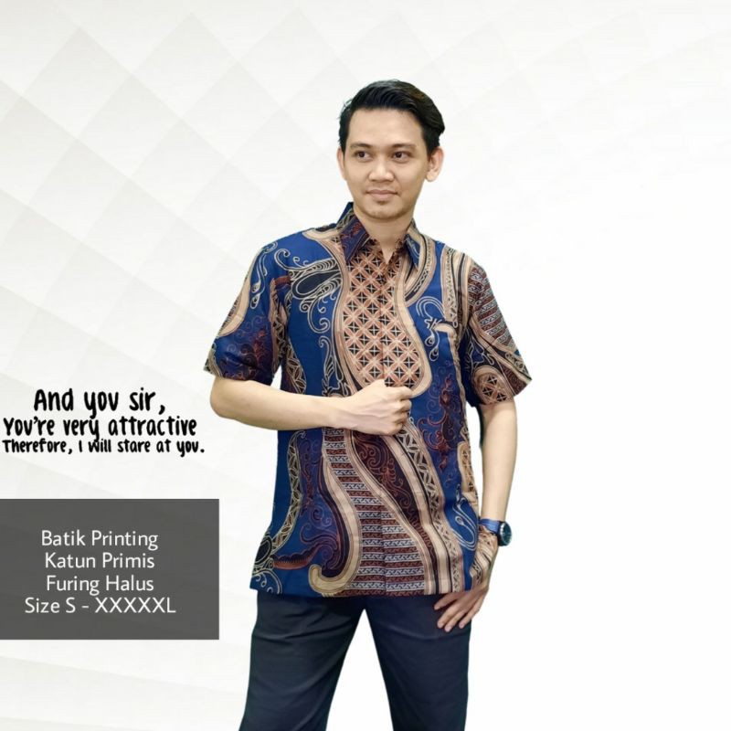 HEM BATIK PENDEK KEREN