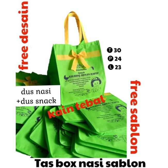 

Tas hajatan box nasi / Tas hantaran / Tas berkat kotak / Tas souvenir