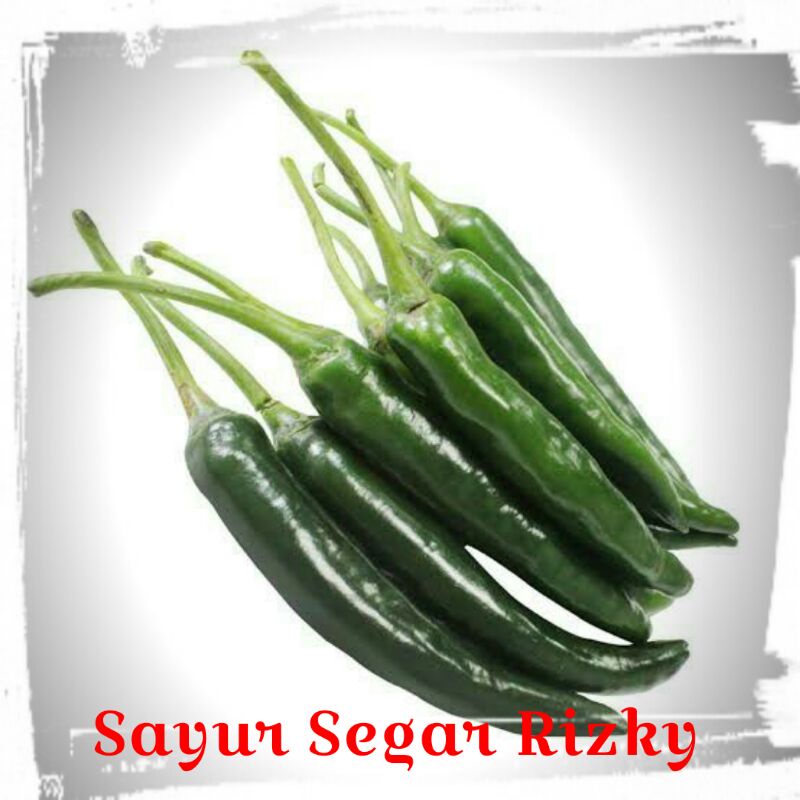 

[TURUN HARGA LAGI] Cabe ijo besar 250g