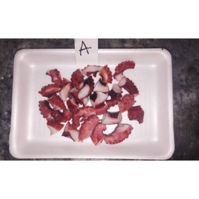 

Gurita potong, tako cut, octopus grade A