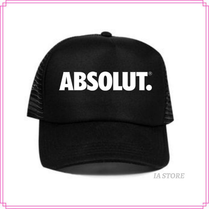 Topi Trucker Logo ABSOLUT