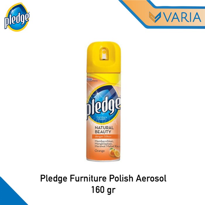 Pledge Furniture Polish Aerosol 160 gr Pengkilap Pembersih Mebel