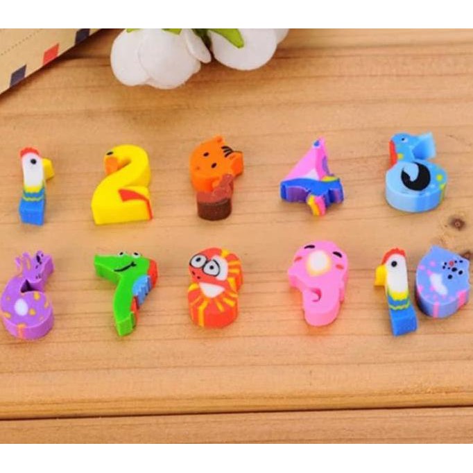 

Terbaru Penghapus Mini Motif Kartun Angka 0-9 Diminati Banget