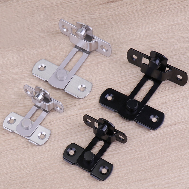 Gro 2x Kunci Pintu Sliding Pintu Gudang Untuk Grendel Stainless Steel Flip Locks Door Hasp fo