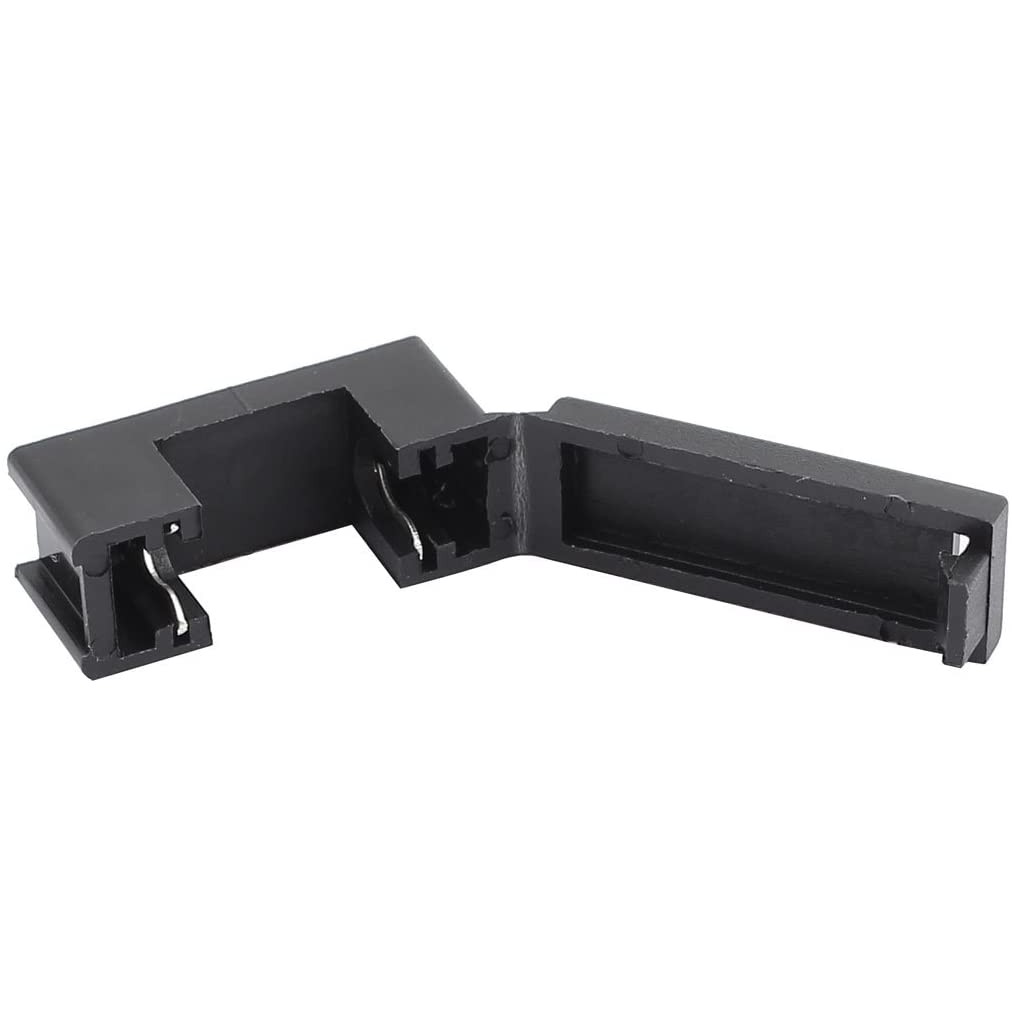 BLX-A 5 x 20mm Black Plastic PCB Fuse Holder Box Kotak Sekring Sekering Kaca Gelas