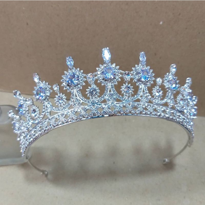 mahkota wedding mahkota pengantin crown zircon