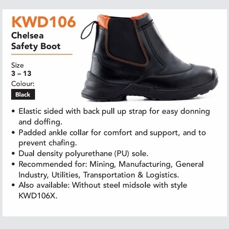 SEPATU SAFETY KING'S KWD 106
