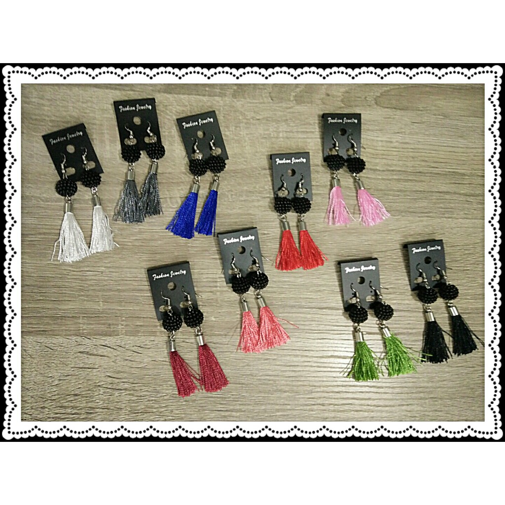 ANTING CANTOL WANITA KEKINIAN ALA KOREA MODEL KOMBINASI TASSEL 04