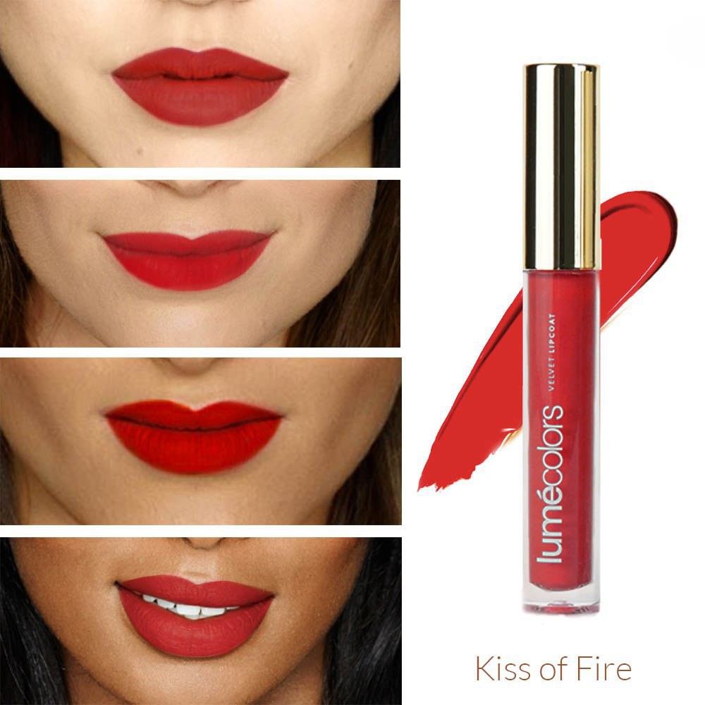 Lumecolors velvet lipcoat kiss of fire