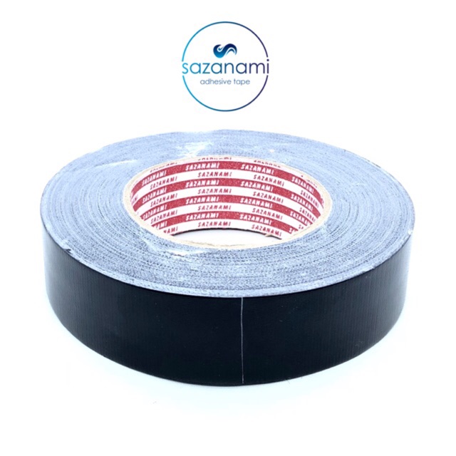 

Lakban Kain Hitam 36mm x 45 Meter Sazanami Cloth Tape RB9