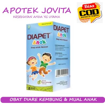 DIAPET SIRUP ANAK UNTUK DIARE DAN MUAL PADA ANAK