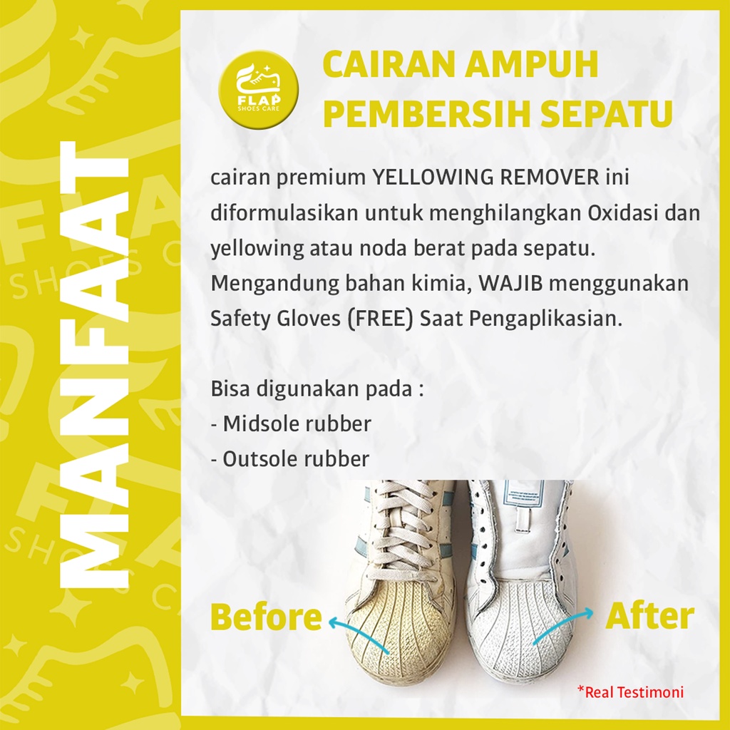 UNYELLOWING SEPATU CAIRAN PEMBERSIH PEMUTIH PERAWATAN SABUN CUCI SEPATU SHOES CARE CLEANER PUTIH UR1