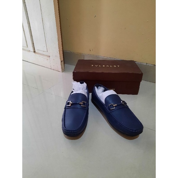 Preloved Sepatu Kerja Pria Everbest Warna Navy