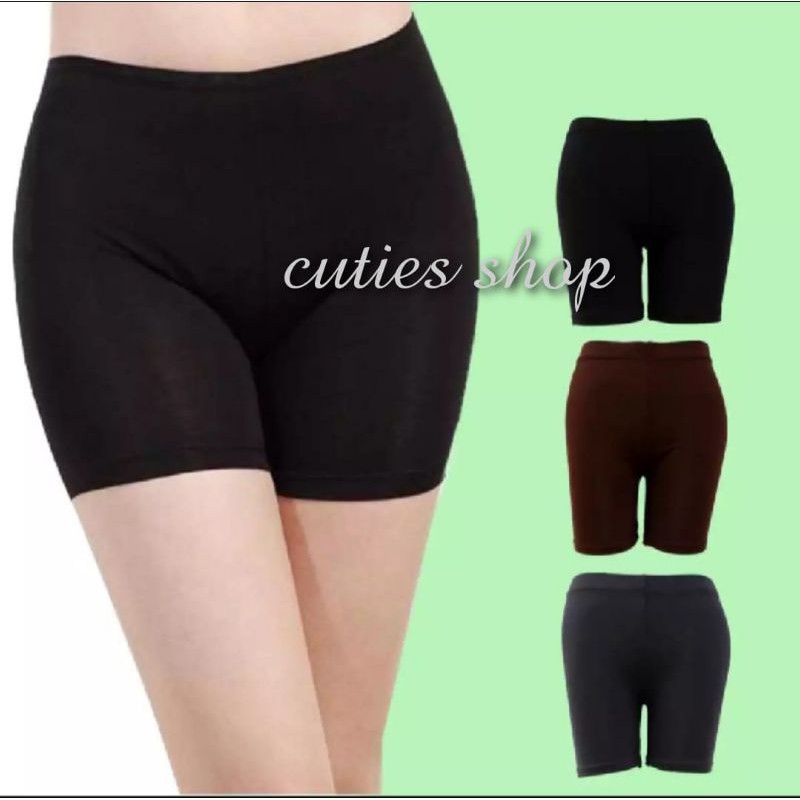 SHORT wanita, bahan Jersey licin