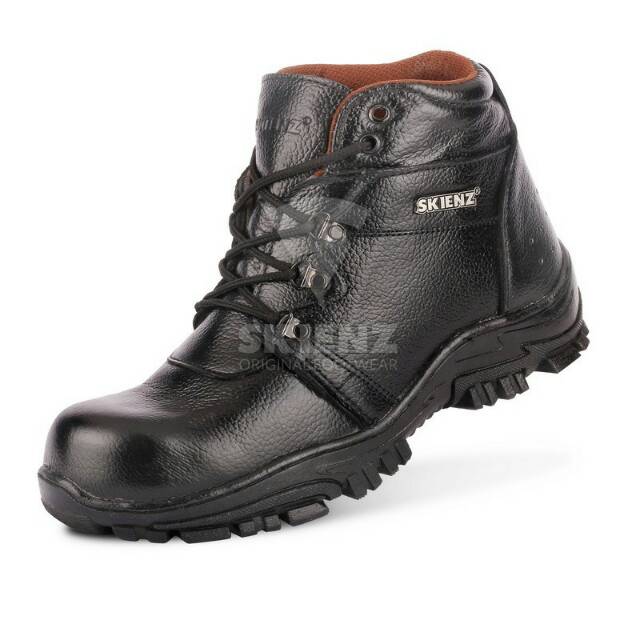 STUMPS X SKIENZ I sepatu boots safety police kulit asli DYNAMITE