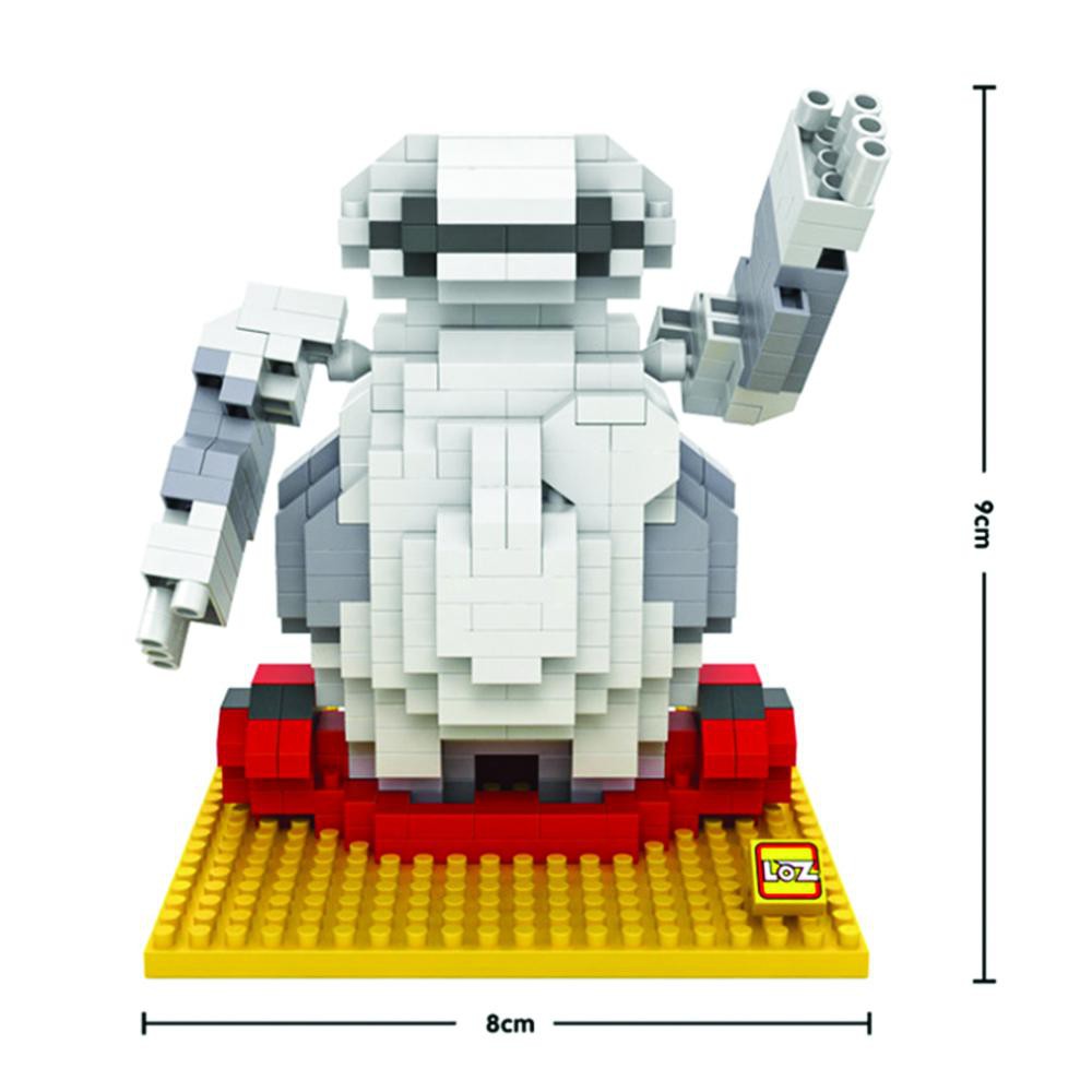LOZ XL 9601 BAYMAX BIG HERO 6 / MAINAN ANAK EDUKASI BRICKS