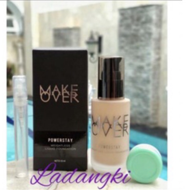 [Share] MAKE OVER POWERSTAY Weightless Liquid Foundation / Makeover Powerstay Foundation share make 