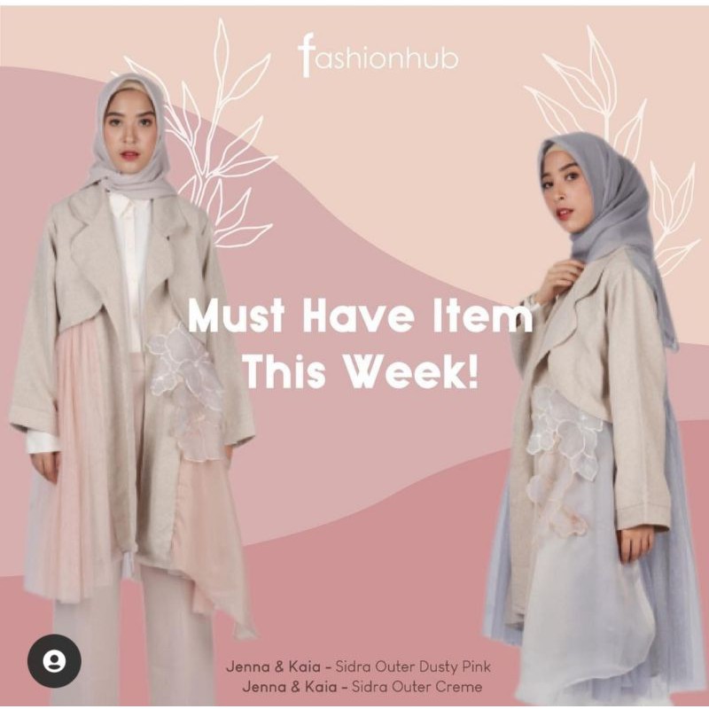 new Jenna & Kaia Sidra outer creme