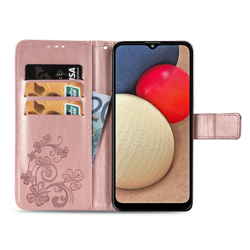 Flip Case Dompet Kulit Pu Cover Samsung Galaxy A02S A01 Core M01 Core A02S