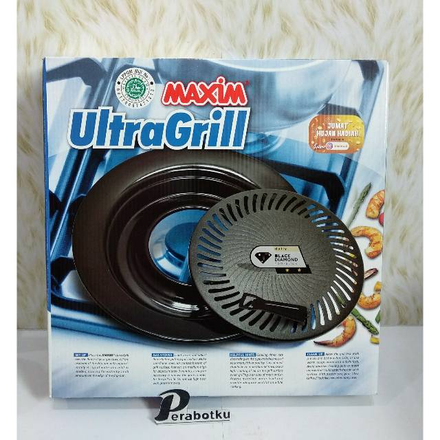 Ultra Grill Maxim / Alat Pemanggang Kompor BBQ Sosis Ikan Daging Maxim