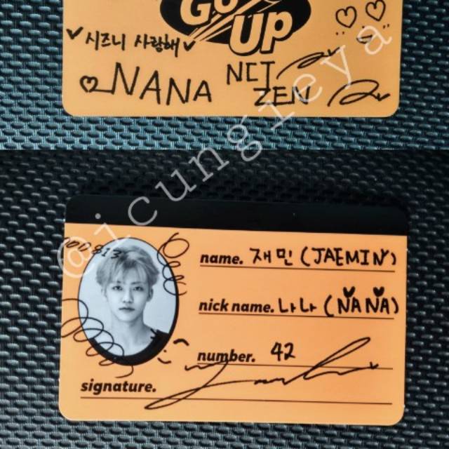 Crew Card Na Jaemin We Go Up