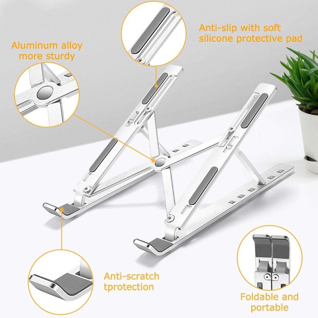 Laptop Stand Holder LT-A Holder Macbook Notebook IPAD Mac dudukan lipat