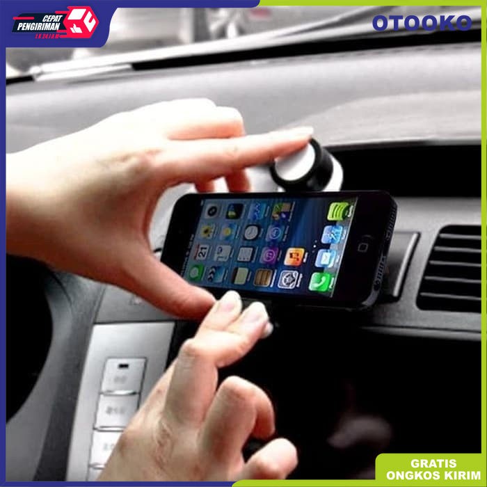 Car Holder AC HP Jepit Mobil Car Mount the Ventilation 360 Derajat