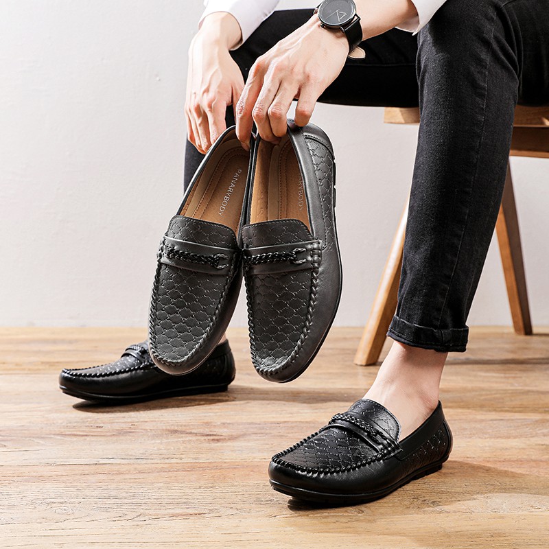 Sepatu Pria Casual Slip on Trendy Branded Panarybody  Nyaman Dipakai Kantor Keren